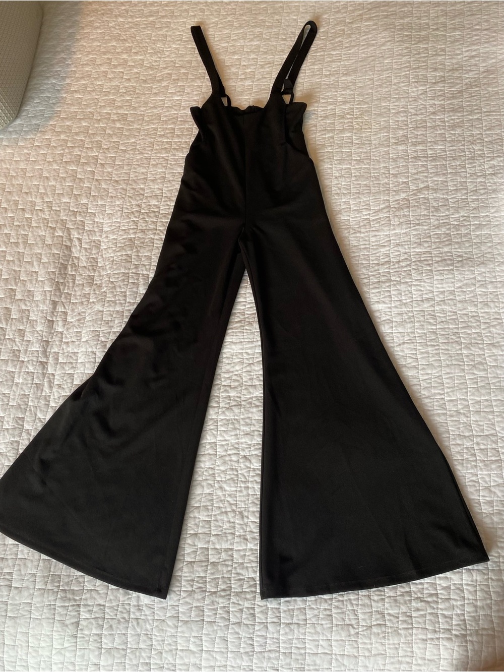 Emory Park Black Wide-Leg Jumpsuit with Straps